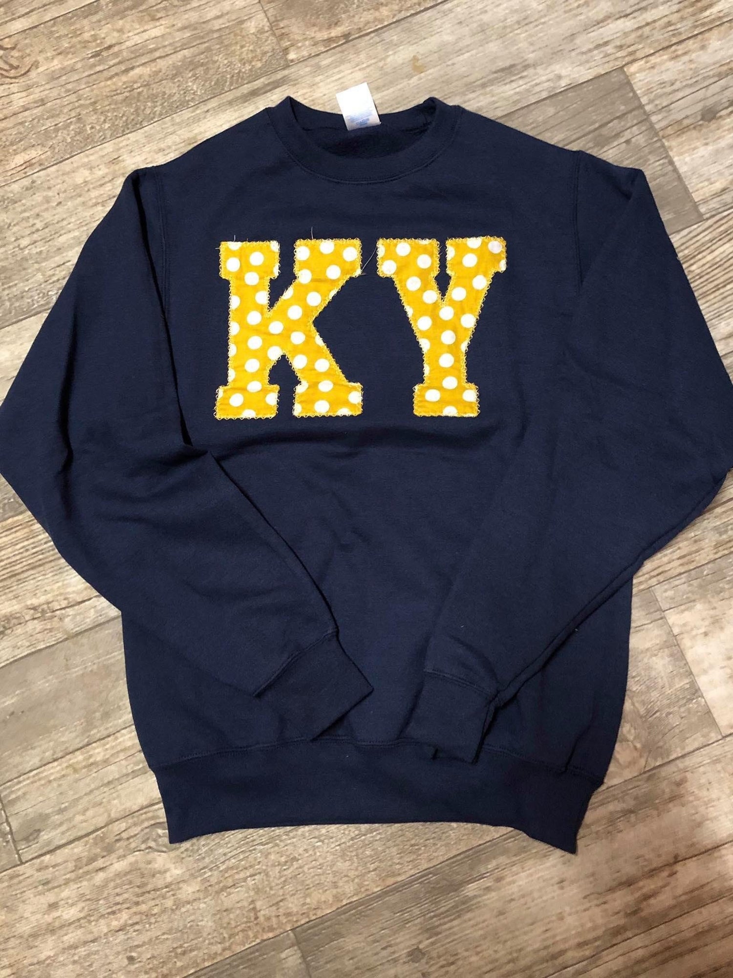 KY Applique Long Sleeve Tee