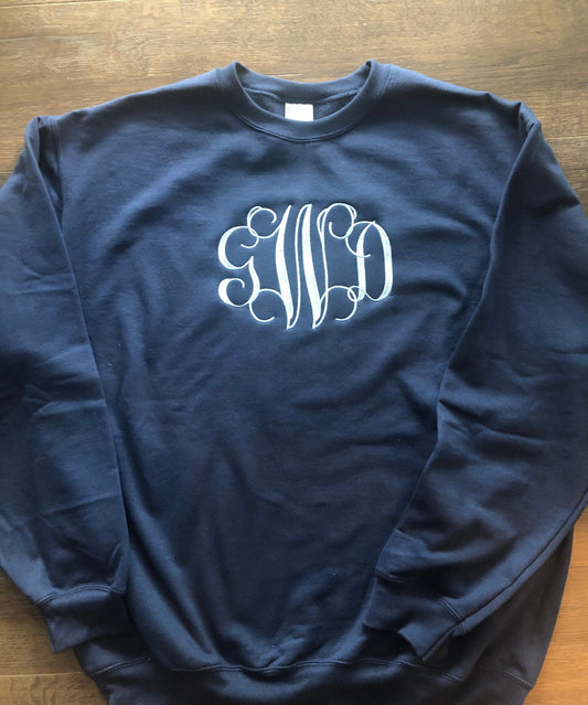 Jumbo Monogram Crewneck Sweatshirt