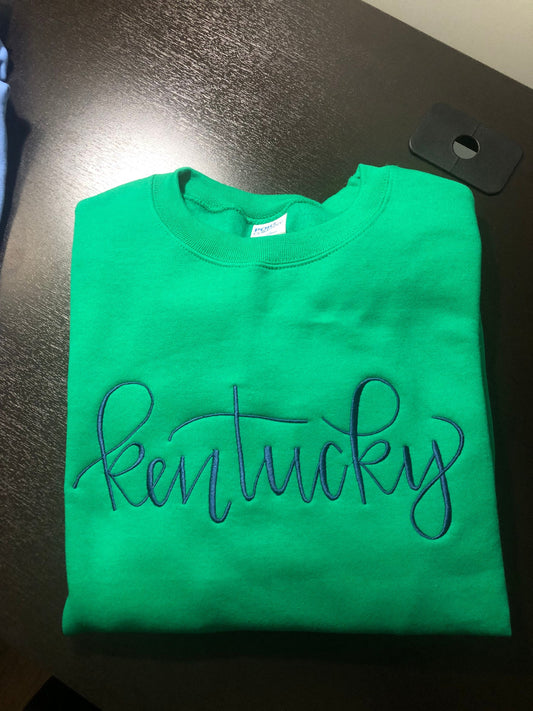 Kentucky Cursive Crewneck