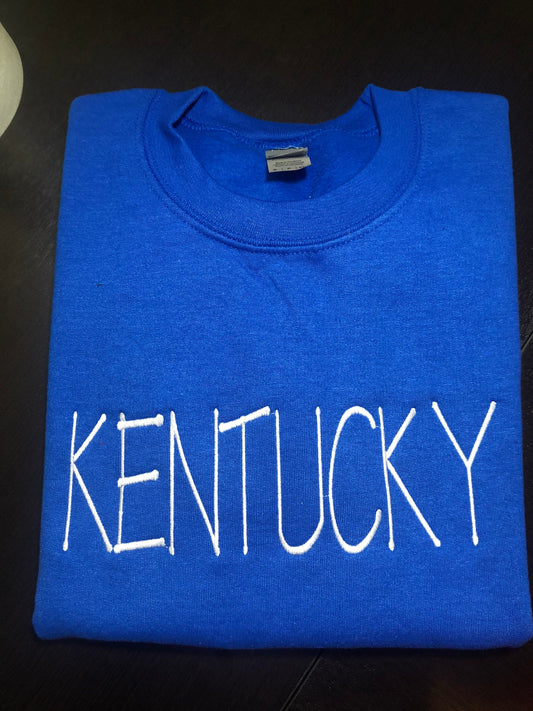 Kentucky Block Crewneck