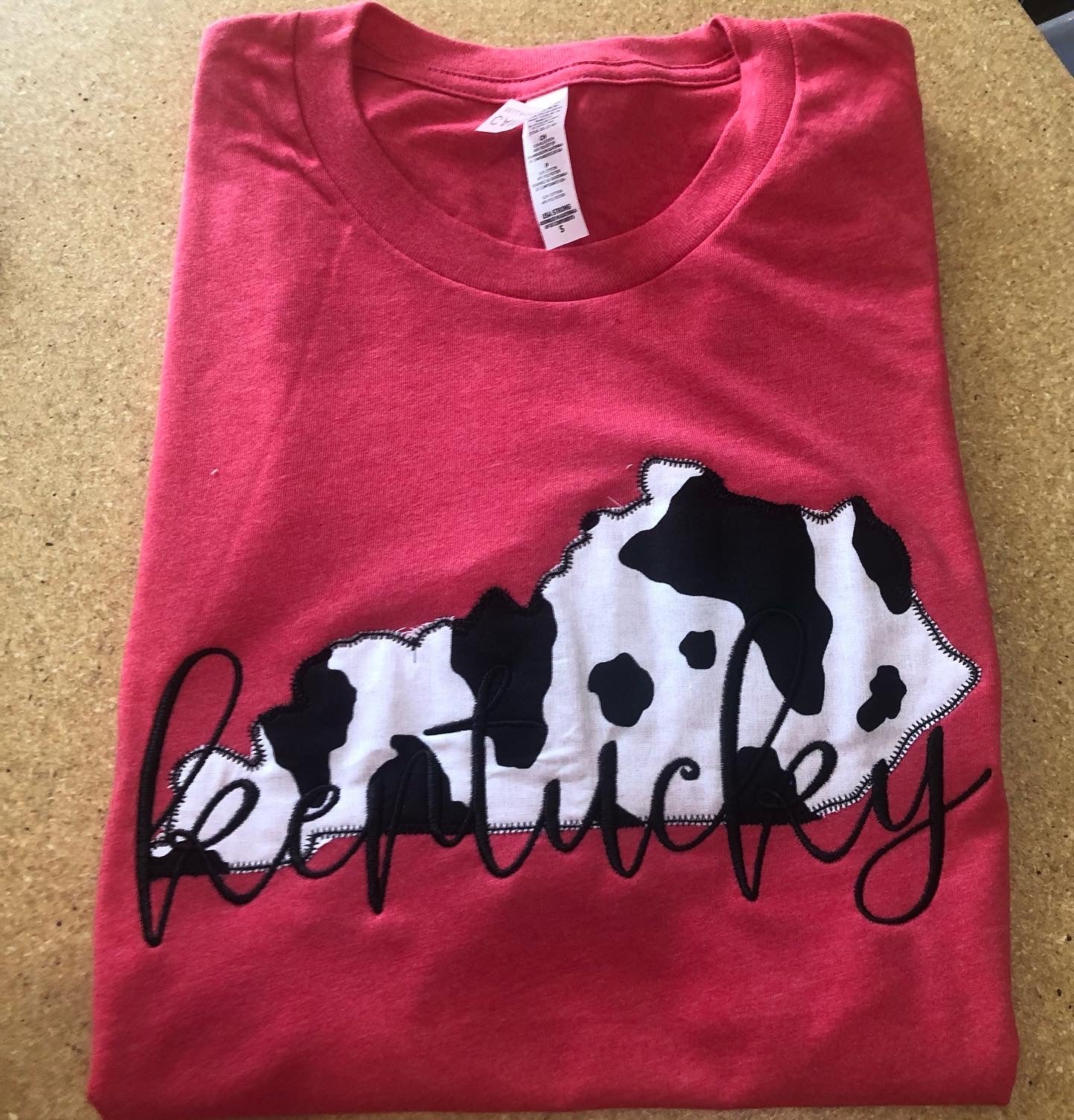 Kentucky State Cow Print T-shirt