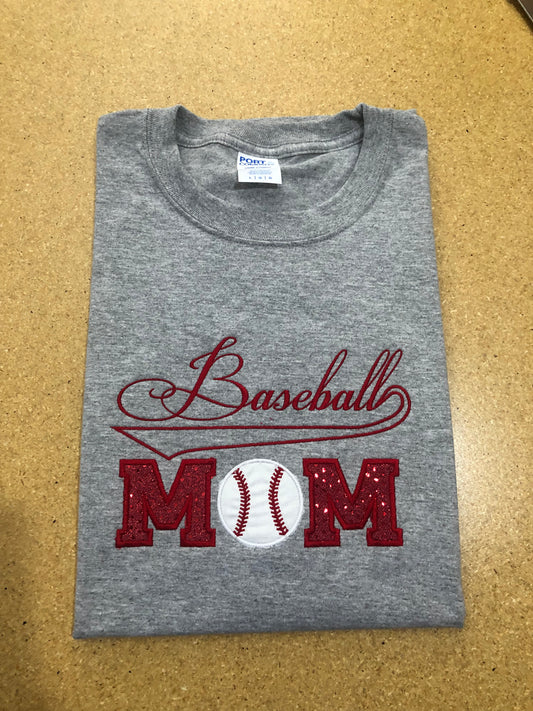 Baseball Mom T-shirt