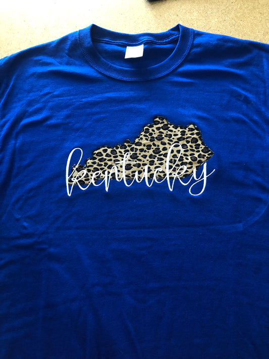 Kentucky State Cheetah T-shirt